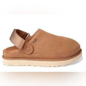 UGG Women's Goldenstar Brown Slip-On Slingback Clogs Size 7 Casual
